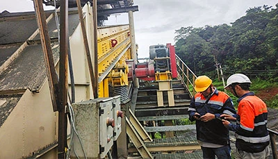 EXCT og indonesisk agent utfører oppfølging-Besøk til Qua...